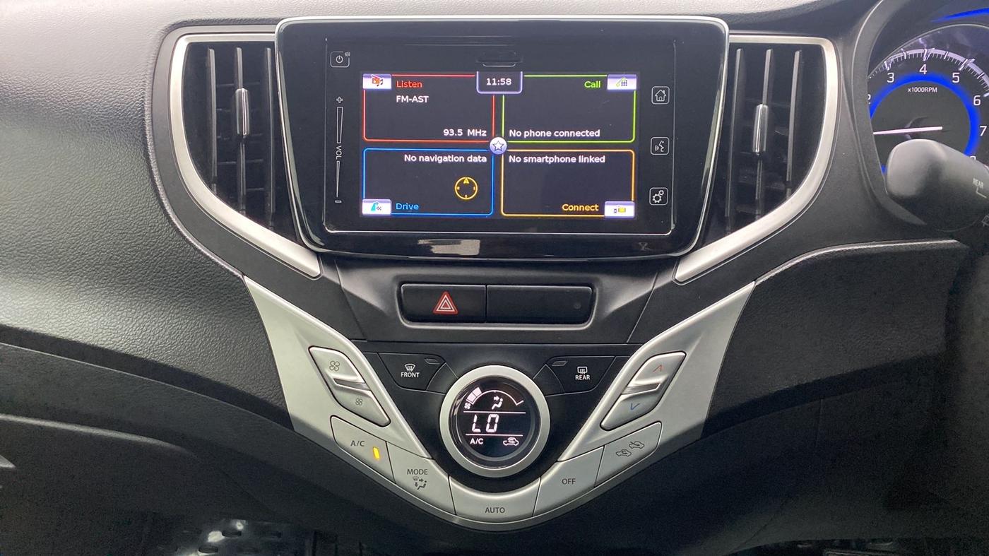 2018 Maruti Baleno ALPHA CVT PETROL 1.2, Petrol, Automatic, 53,385 km, Air Conditioner
