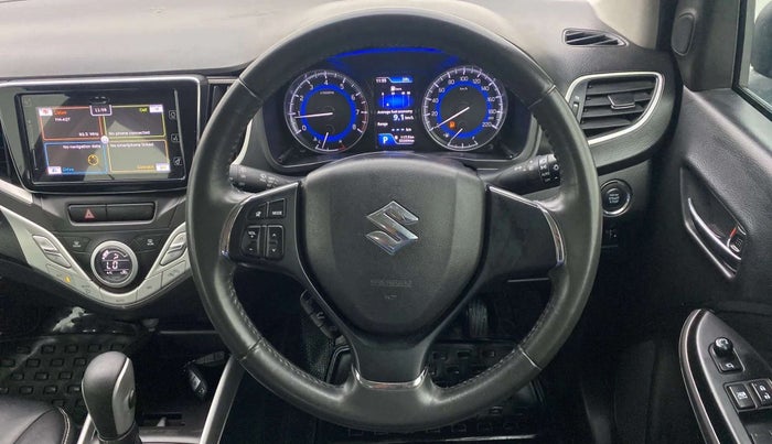 2018 Maruti Baleno ALPHA CVT PETROL 1.2, Petrol, Automatic, 53,385 km, Steering Wheel Close Up