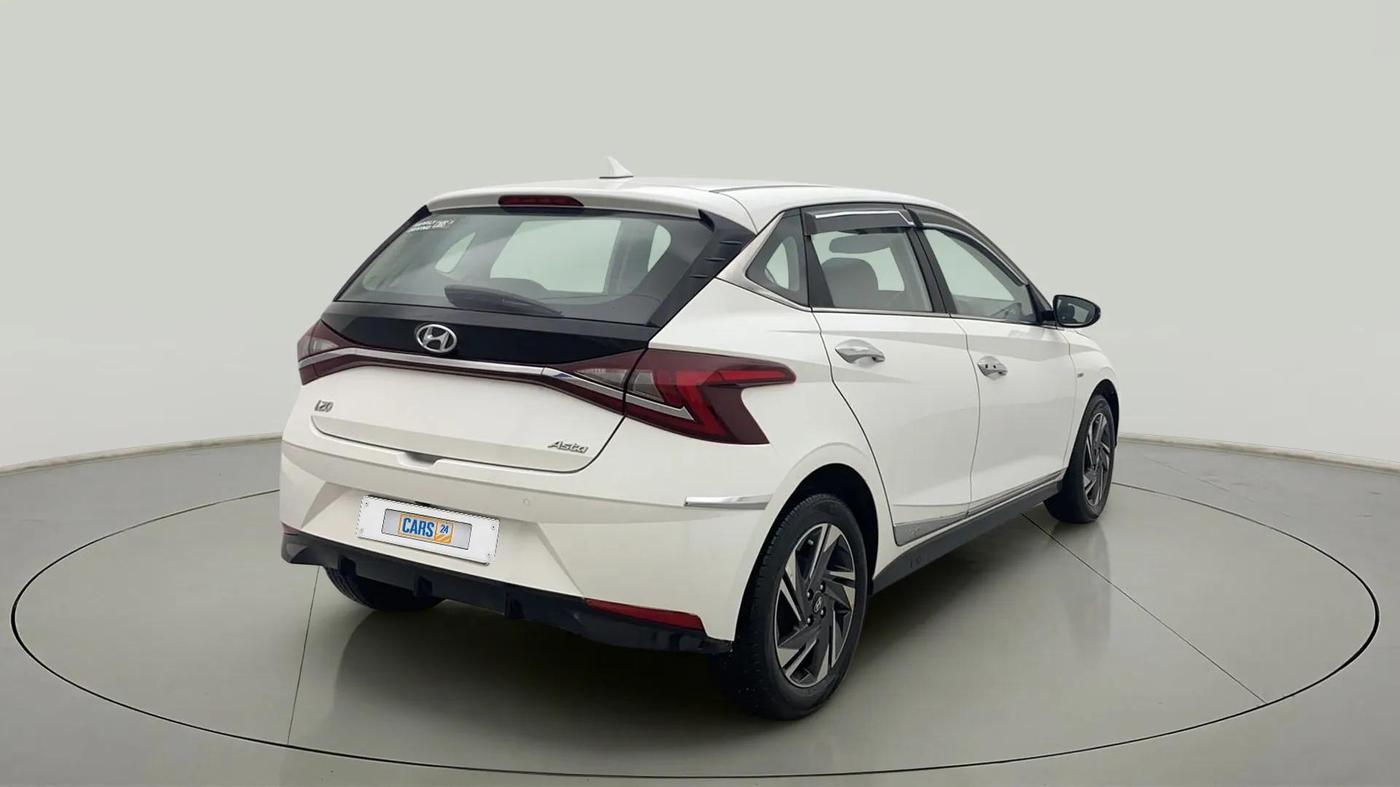2021 Hyundai NEW I20 Asta 1.0 GDI Turbo IMT, Petrol, Manual, 15,127 km, Right Back Diagonal