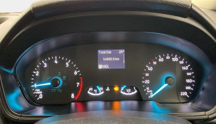 2019 Ford Ecosport TREND + 1.5L PETROL AT, Petrol, Automatic, 55,419 km, Odometer Image