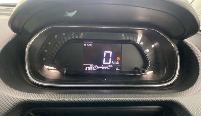 2022 Tata Tiago XT PETROL, CNG, Manual, 57,968 km, Odometer Image