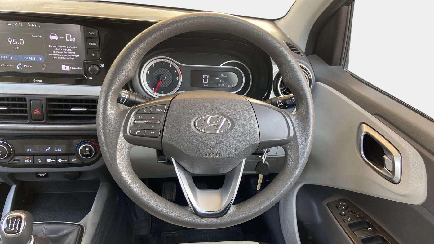 2020 Hyundai GRAND I10 NIOS SPORTZ 1.2 KAPPA VTVT, Petrol, Manual, 51,975 km, Steering Wheel Close Up
