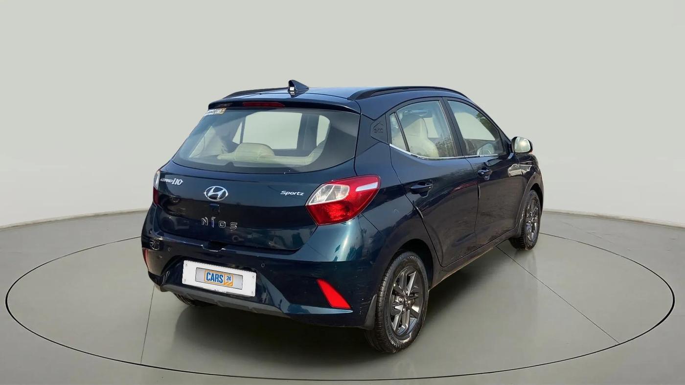 2020 Hyundai GRAND I10 NIOS SPORTZ 1.2 KAPPA VTVT, Petrol, Manual, 51,975 km, Right Back Diagonal