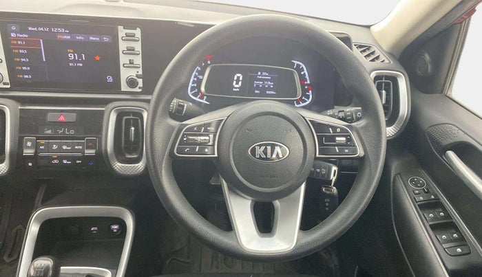 2021 KIA SONET HTK PLUS 1.2, Petrol, Manual, 30,292 km, Steering Wheel Close Up