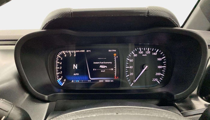 2023 Tata ALTROZ XZA PLUS DARK EDTION, Petrol, Automatic, 18,425 km, Odometer Image