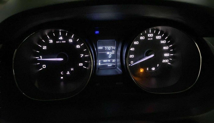 2018 Tata Tiago XZ PETROL, Petrol, Manual, 77,126 km, Odometer Image