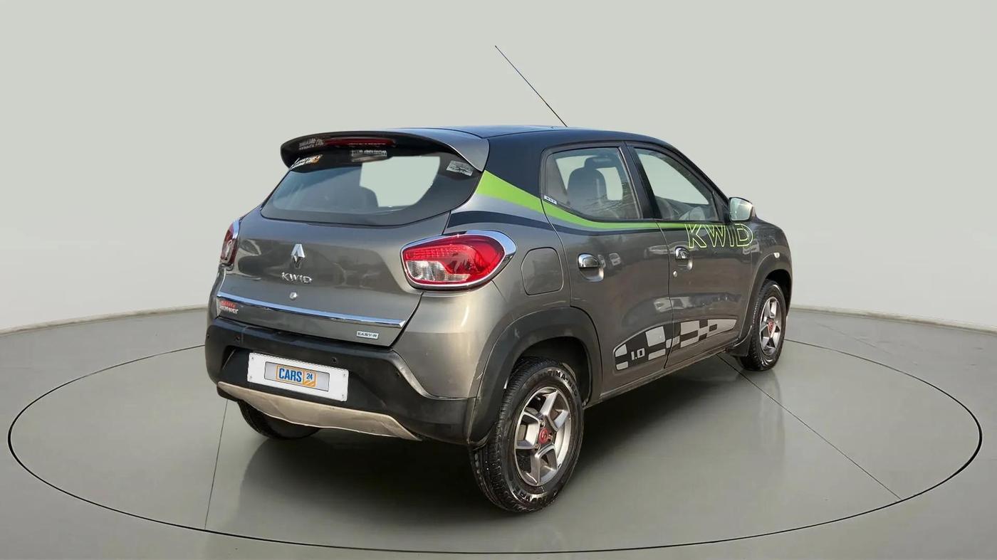 2016 Renault Kwid RXT 1.0 AMT, Petrol, Automatic, 27,671 km, Right Back Diagonal