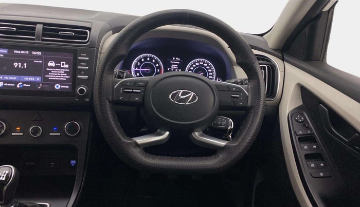 2020 Hyundai Creta EX 1.5 PETROL, Petrol, Manual, 15,056 km, Steering Wheel Close Up