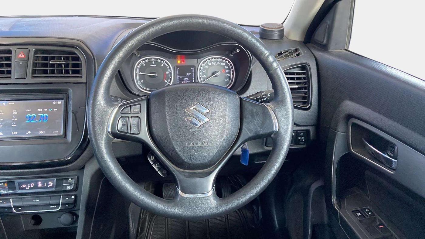2019 Maruti Vitara Brezza ZDI, Diesel, Manual, 55,305 km, Steering Wheel Close Up