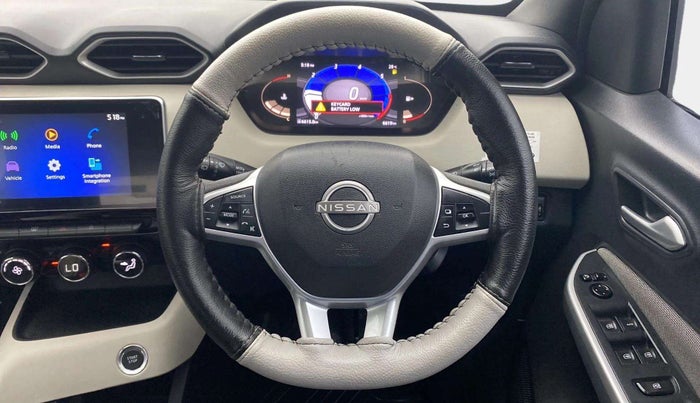 2022 Nissan MAGNITE XV MT, Petrol, Manual, 6,618 km, Steering Wheel Close Up