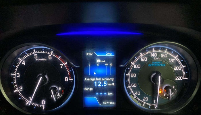 2022 Maruti XL6 ALPHA MT, Petrol, Manual, 49,716 km, Odometer Image