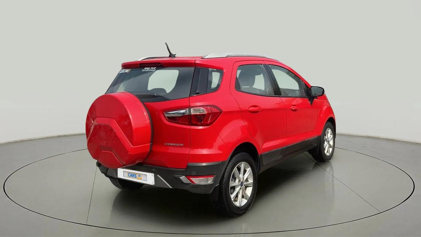 2018 Ford Ecosport TITANIUM 1.5L PETROL, Petrol, Manual, 59,255 km, Right Back Diagonal