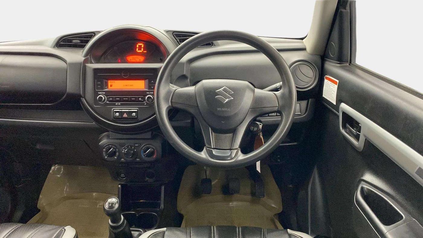 2022 Maruti S PRESSO VXI (O) CNG, CNG, Manual, 55,537 km, Steering Wheel Close Up