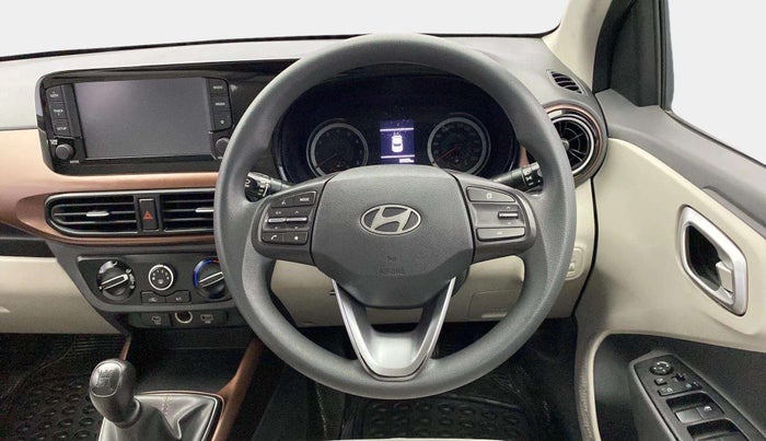 2023 Hyundai AURA SX 1.2 CNG, CNG, Manual, 20,385 km, Steering Wheel Close Up