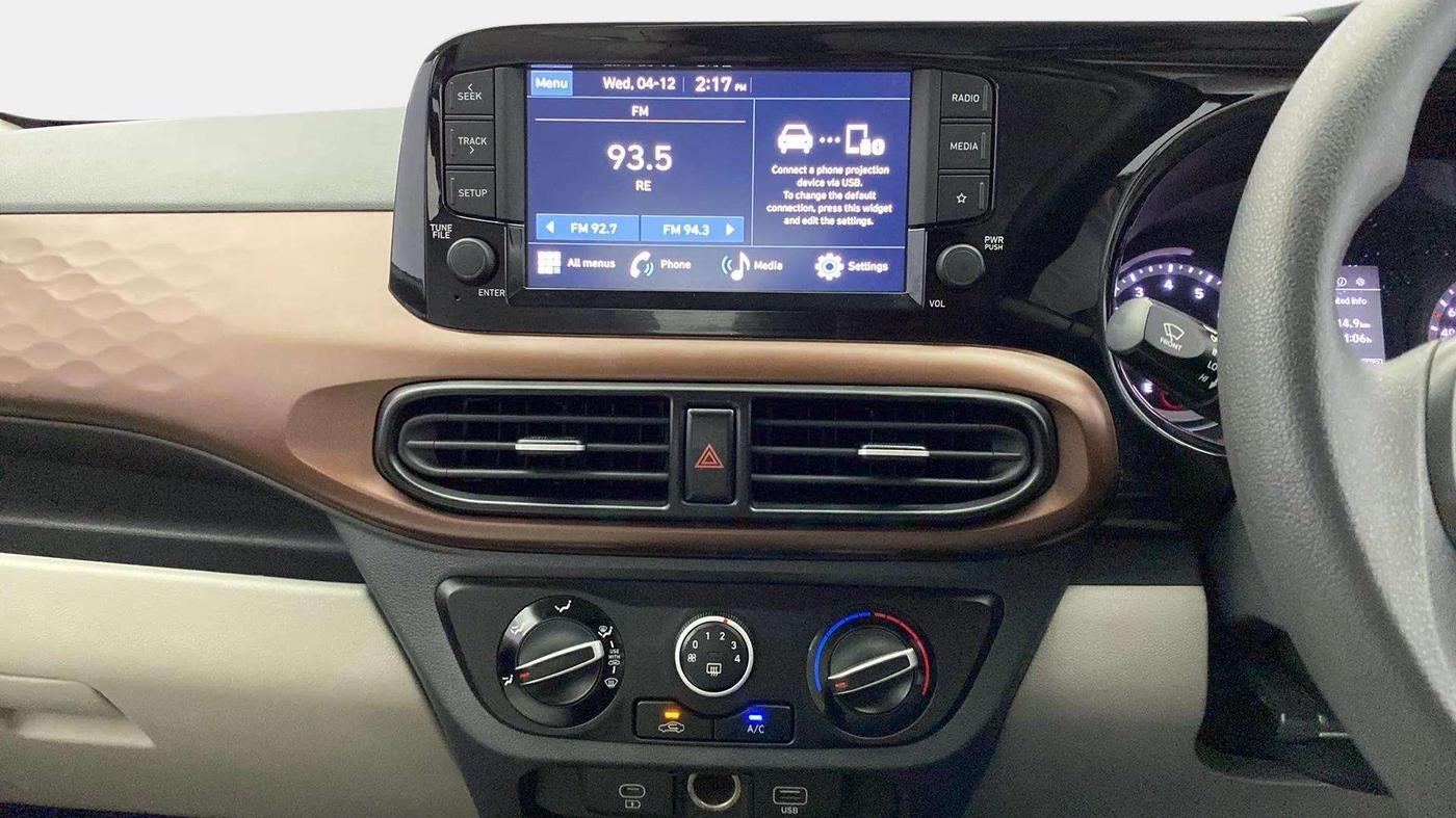 2023 Hyundai AURA SX 1.2 CNG, CNG, Manual, 20,385 km, Air Conditioner