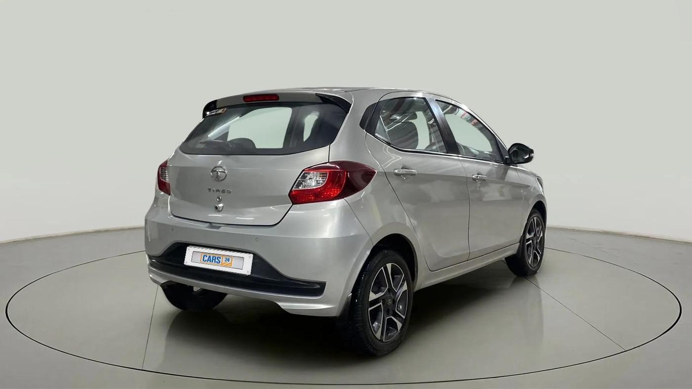 2020 Tata Tiago XZA PLUS PETROL, Petrol, Automatic, 7,395 km, Right Back Diagonal