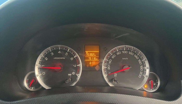 2013 Maruti Swift VXI, Petrol, Manual, 75,100 km, Odometer Image