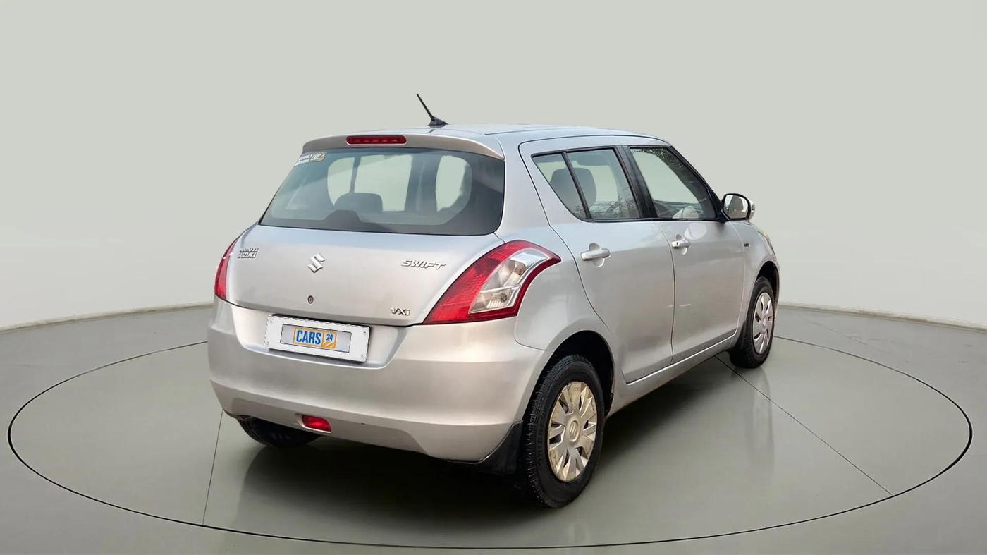 2013 Maruti Swift VXI, Petrol, Manual, 75,169 km, Right Back Diagonal