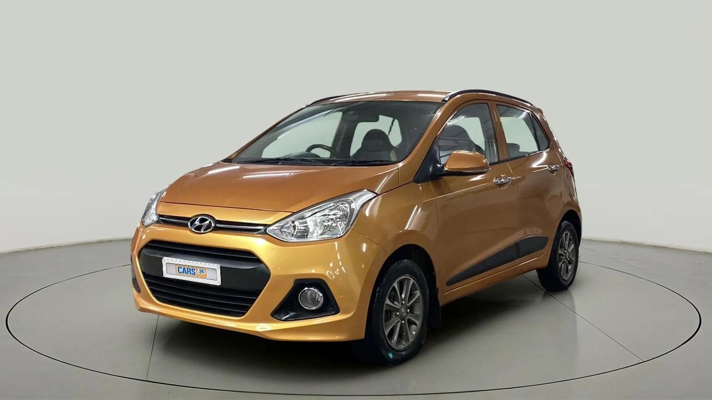 2013 Hyundai Grand i10 ASTA 1.2 KAPPA VTVT, Petrol, Manual, 86,898 km, Left Front Diagonal