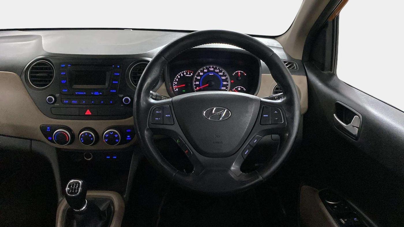 2013 Hyundai Grand i10 ASTA 1.2 KAPPA VTVT, Petrol, Manual, 86,898 km, Steering Wheel Close Up