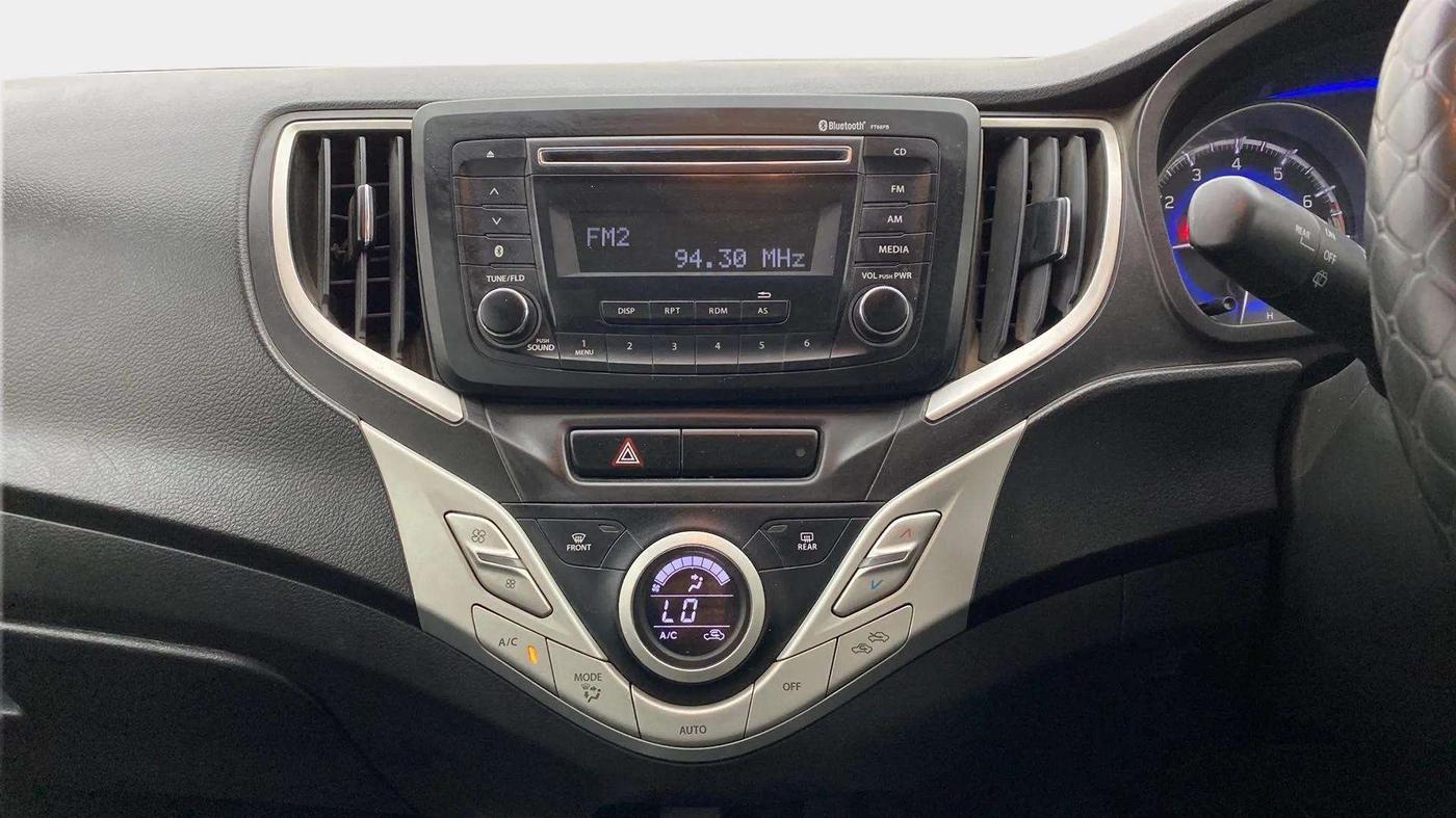 2017 Maruti Baleno DELTA PETROL 1.2, Petrol, Manual, 76,849 km, Air Conditioner