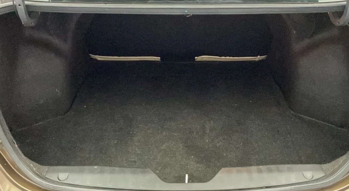 2017 Maruti Ciaz ZETA 1.4  AT PETROL, Petrol, Automatic, 70,639 km, Boot Inside