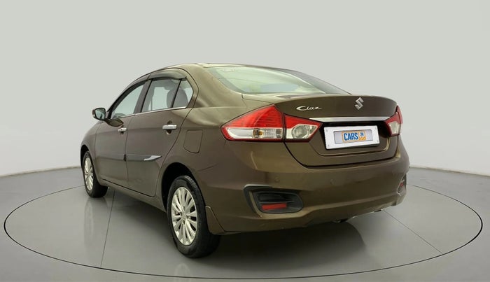 2017 Maruti Ciaz ZETA 1.4  AT PETROL, Petrol, Automatic, 70,639 km, Left Back Diagonal