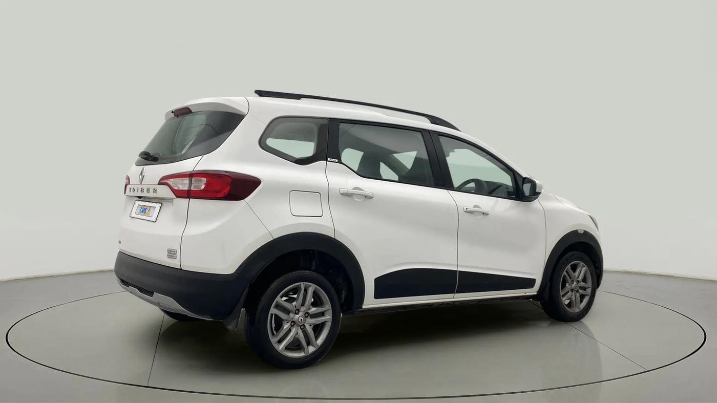 2020 Renault TRIBER RXZ AMT, Petrol, Automatic, 51,356 km, Right Back Diagonal