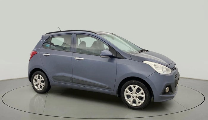2014 Hyundai Grand i10 SPORTZ 1.2 KAPPA VTVT, Petrol, Manual, 45,947 km, Right Front Diagonal