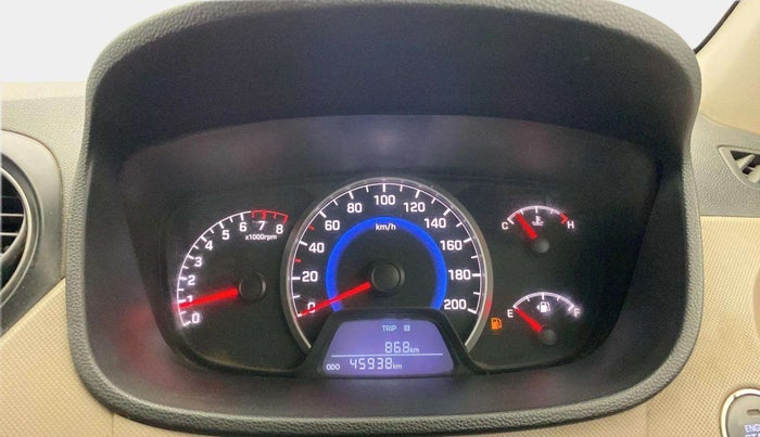 2014 Hyundai Grand i10 SPORTZ 1.2 KAPPA VTVT, Petrol, Manual, 45,947 km, Odometer Image