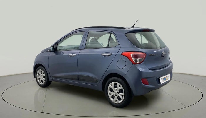 2014 Hyundai Grand i10 SPORTZ 1.2 KAPPA VTVT, Petrol, Manual, 45,947 km, Left Back Diagonal