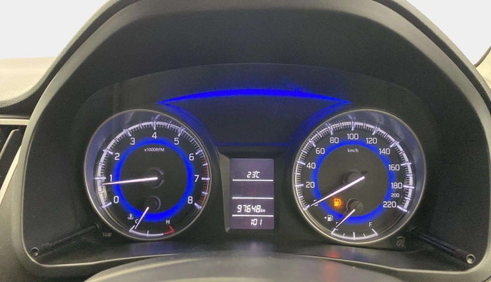 2017 Maruti Baleno DELTA PETROL 1.2, Petrol, Manual, 97,638 km, Odometer Image