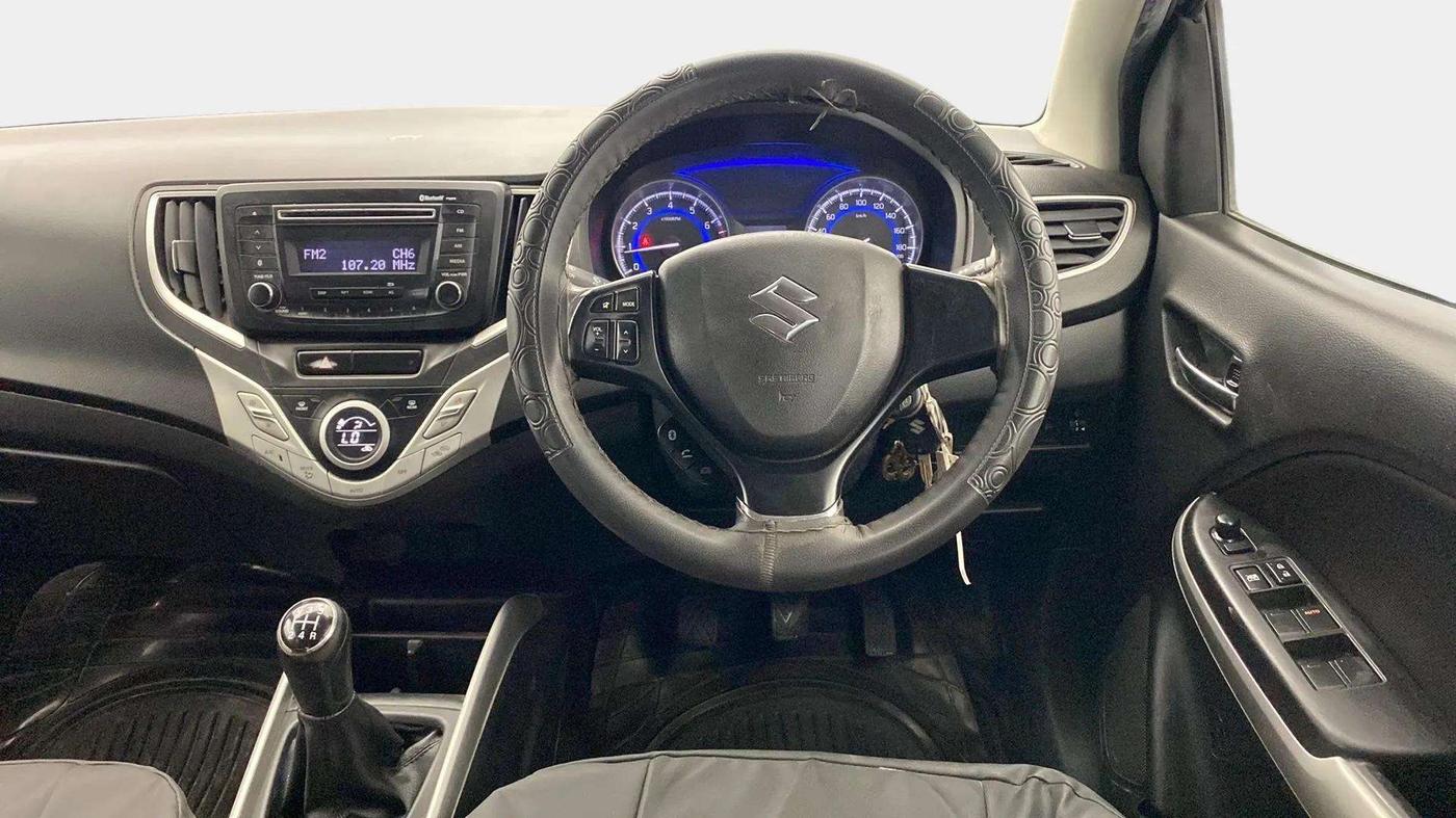 2017 Maruti Baleno DELTA PETROL 1.2, Petrol, Manual, 97,638 km, Steering Wheel Close Up