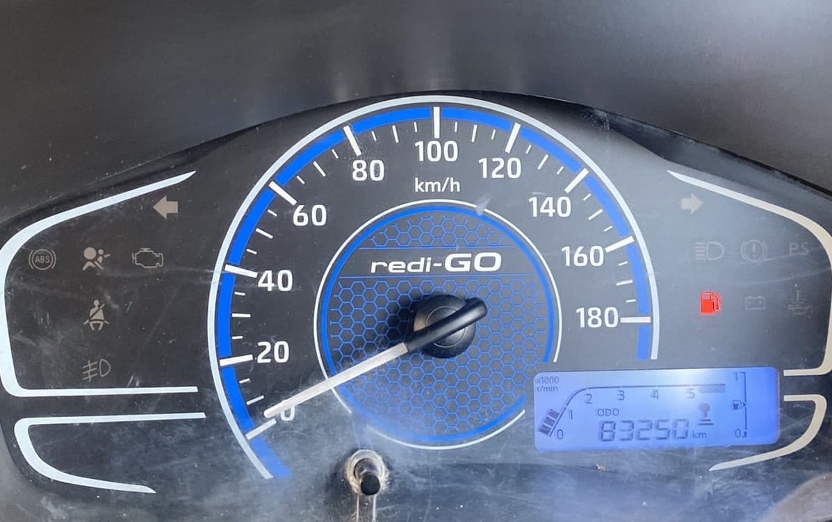 2020 Datsun Redi Go A, Petrol, Manual, 83,254 km, Odometer Image