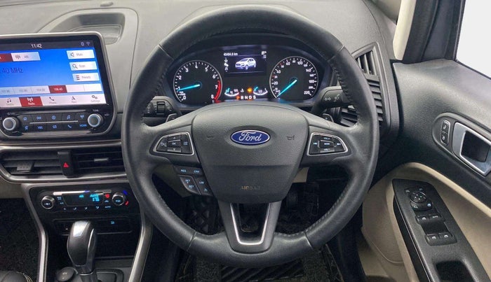 2021 Ford Ecosport TITANIUM + 1.5L PETROL AT, Petrol, Automatic, 40,494 km, Steering Wheel Close Up