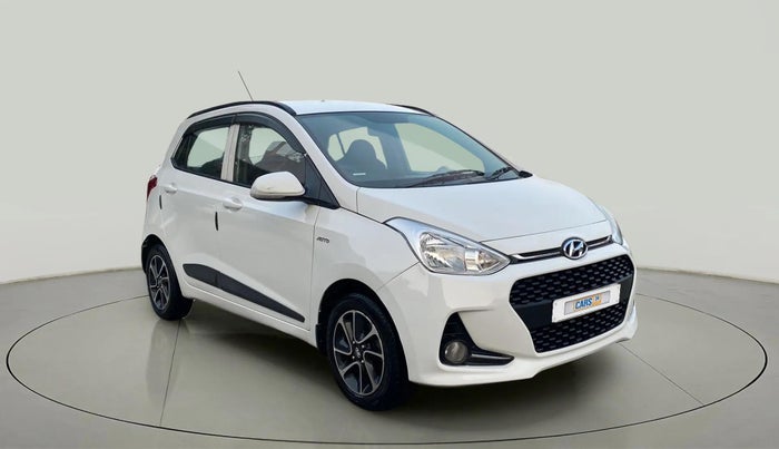 2018 Hyundai Grand i10 SPORTZ AT 1.2 KAPPA VTVT, Petrol, Automatic, 28,766 km, Right Front Diagonal