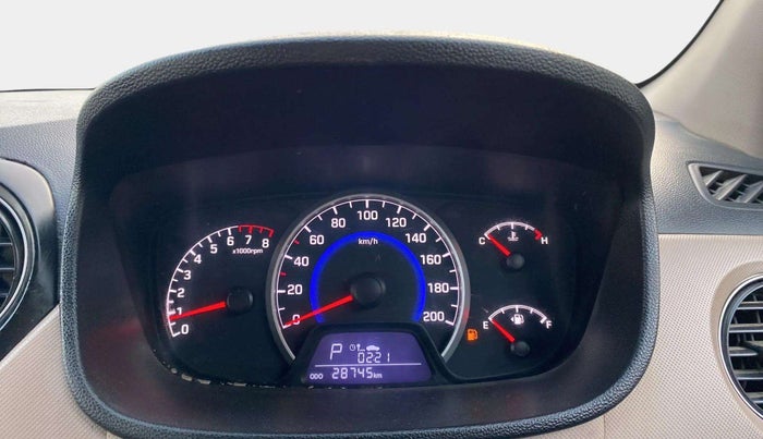 2018 Hyundai Grand i10 SPORTZ AT 1.2 KAPPA VTVT, Petrol, Automatic, 28,766 km, Odometer Image