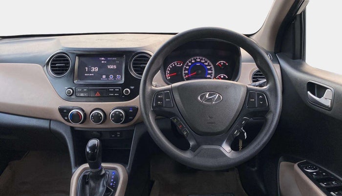 2018 Hyundai Grand i10 SPORTZ AT 1.2 KAPPA VTVT, Petrol, Automatic, 28,766 km, Steering Wheel Close Up