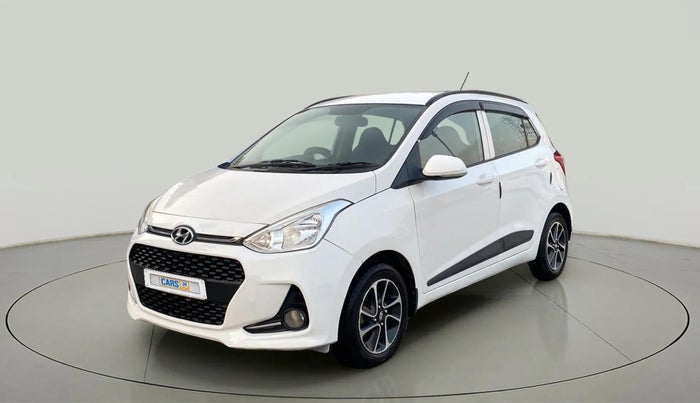 2018 Hyundai Grand i10 SPORTZ AT 1.2 KAPPA VTVT, Petrol, Automatic, 28,766 km, Left Front Diagonal