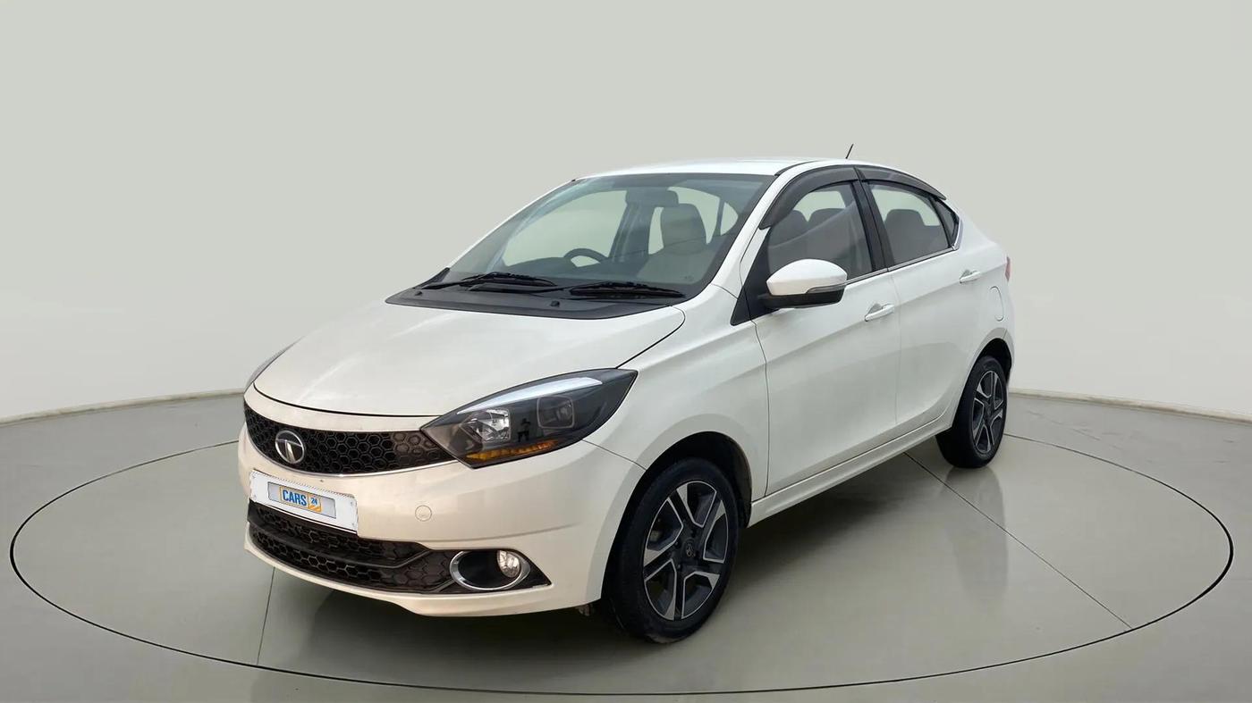 2017 Tata TIGOR XZ (O) PETROL, Petrol, Manual, 25,242 km, Left Front Diagonal