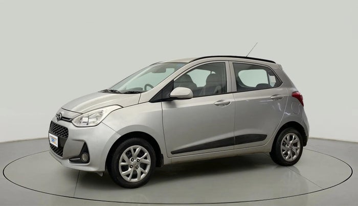 2018 Hyundai Grand i10 SPORTZ 1.2 KAPPA VTVT, Petrol, Manual, 30,092 km, Left Front Diagonal