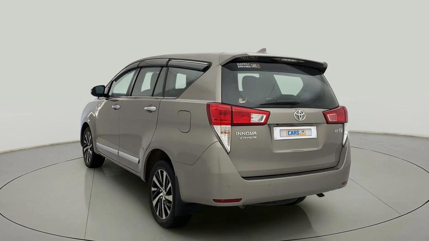 2022 Toyota Innova Crysta 2.7 ZX AT 7 STR, Petrol, Automatic, 28,277 km, Left Back Diagonal