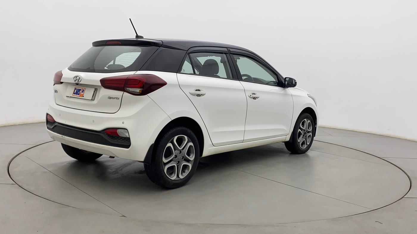 2019 Hyundai Elite i20 SPORTZ PLUS 1.2 DUAL TONE, Petrol, Manual, 48,852 km, Right Back Diagonal