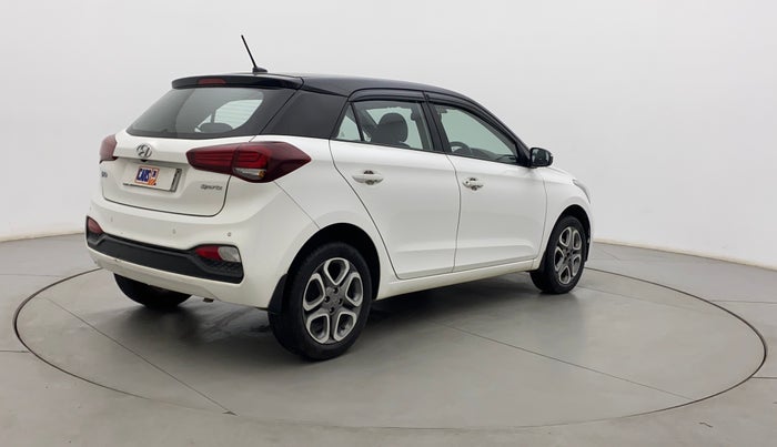 2019 Hyundai Elite i20 SPORTZ PLUS 1.2 DUAL TONE, Petrol, Manual, 48,830 km, Right Back Diagonal