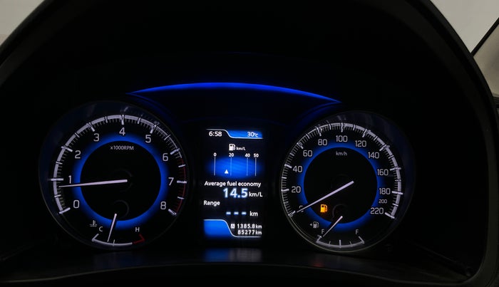 2016 Maruti Baleno ALPHA PETROL 1.2, Petrol, Manual, 85,218 km, Odometer Image