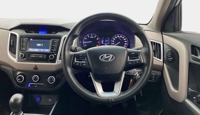 2019 Hyundai Creta E PLUS 1.6 PETROL, Petrol, Manual, 56,505 km, Steering Wheel Close Up