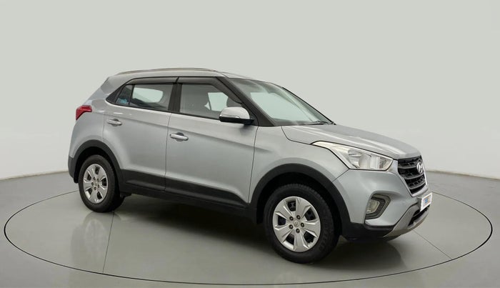 2019 Hyundai Creta E PLUS 1.6 PETROL, Petrol, Manual, 56,505 km, Right Front Diagonal