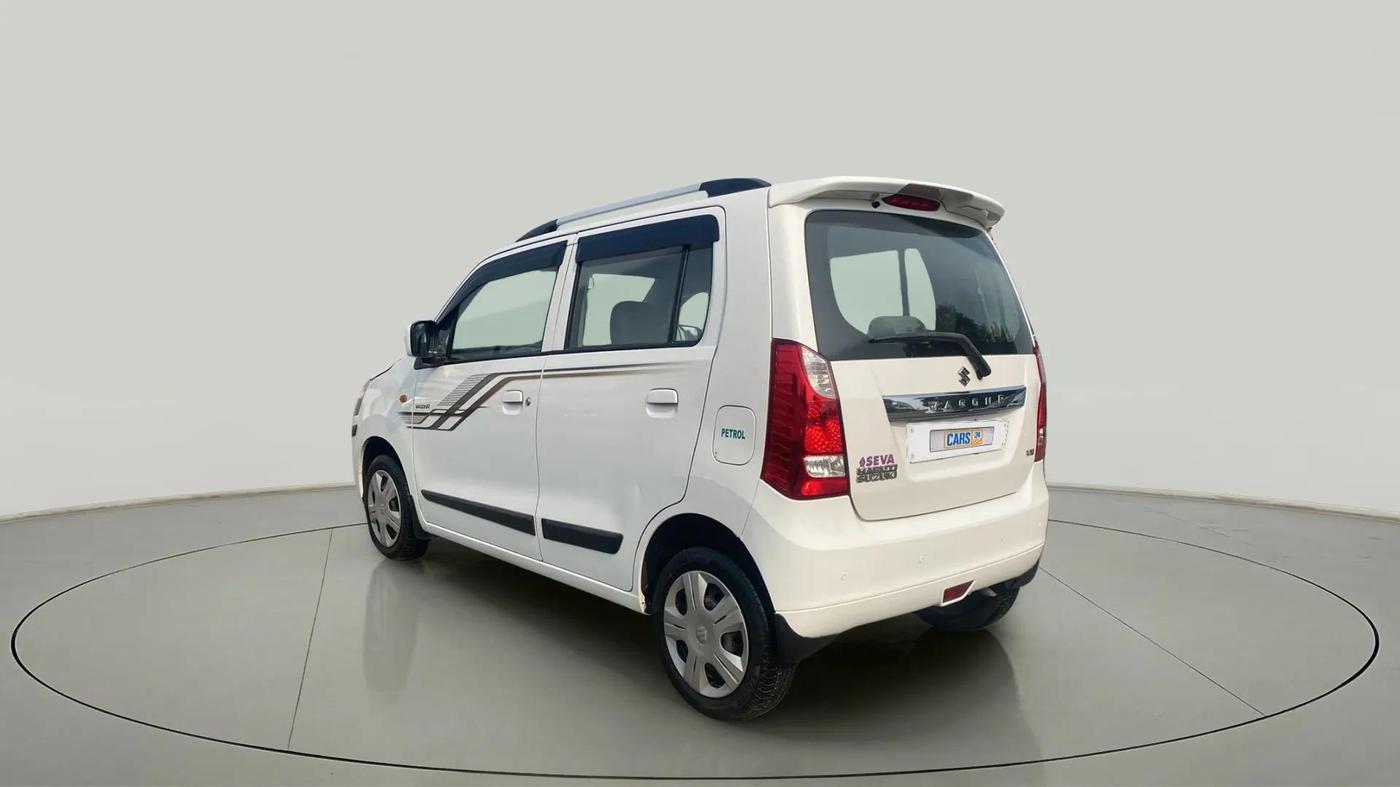 2016 Maruti Wagon R 1.0 VXI, Petrol, Manual, 58,118 km, Left Back Diagonal