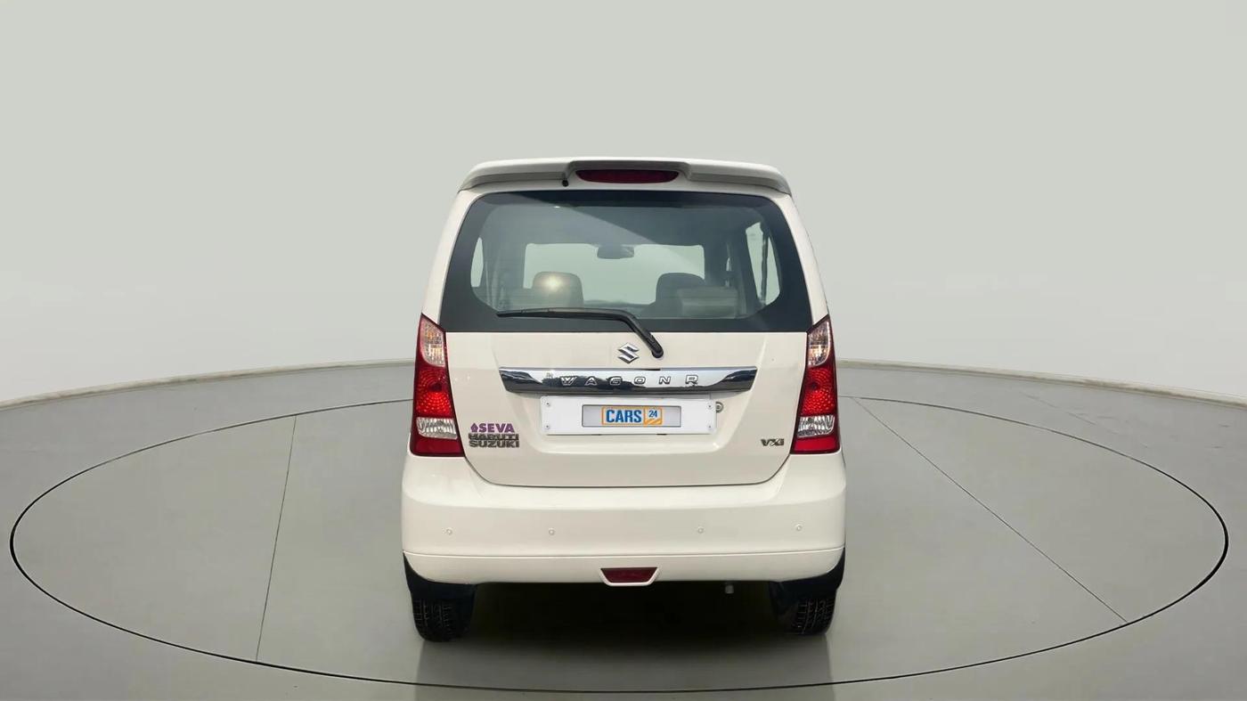 2016 Maruti Wagon R 1.0 VXI, Petrol, Manual, 58,118 km, Back/Rear