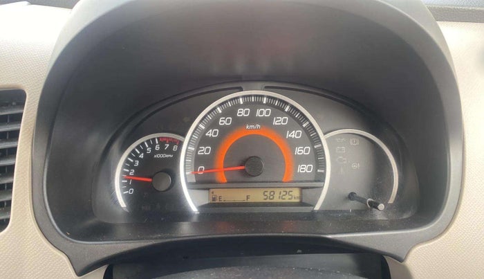 2016 Maruti Wagon R 1.0 VXI, Petrol, Manual, 58,118 km, Odometer Image